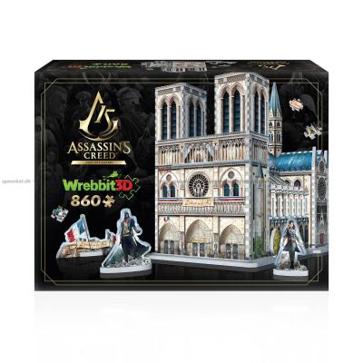 3D: Assassins Creed - Notre Dame, 860 brikker