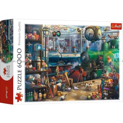 Togstationen, 6000 brikker