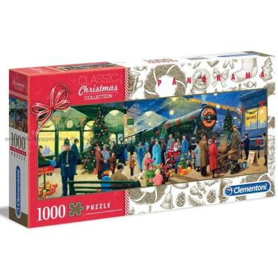Juletoget - Panorama, 1000 brikker