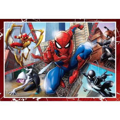 Billede af Marvel: Spider-Man, 4 i 1, 12 brikker