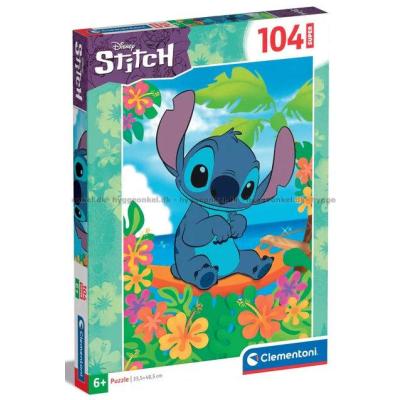 Disney: Stitch - Slapper af, 104 brikker
