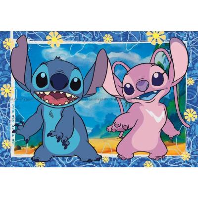Billede af Disney: Stitch - Venner, 104 brikker
