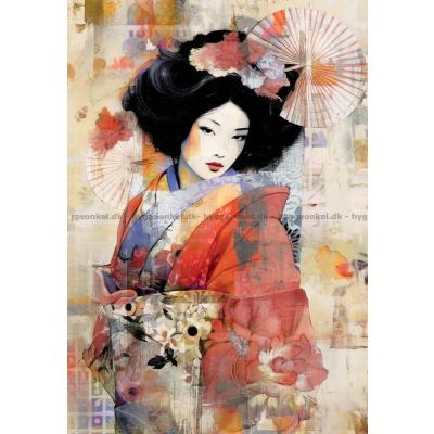 Billede af Geisha, 500 brikker
