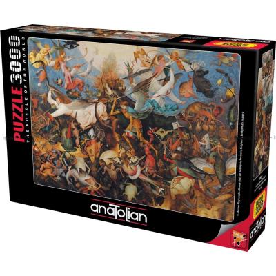Brueghel: De oprørske engles fald, 3000 brikker