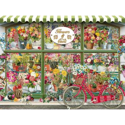 Billede af Behr: Blomster og kaktusser, 275 brikker