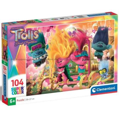 Dreamworks: Trolls 3 - Sammen igen, 104 brikker