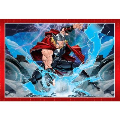 Billede af Marvel: Avengers heltene, 4 i 1, 12 brikker