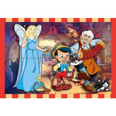 Billede af Disney: Klassikere - 4 i 1, 12 brikker