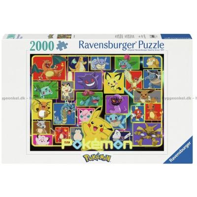 Pokemon: Collage, 2000 brikker