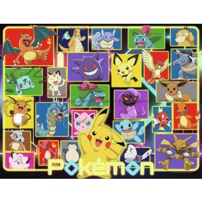 Billede af Pokemon: Collage, 2000 brikker