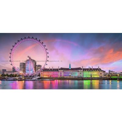 Billede af Hefele: London i aftenlyset - Panorama, 2000 brikker