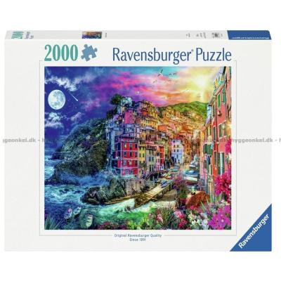 Italien: Farverige Cinque Terre, 2000 brikker