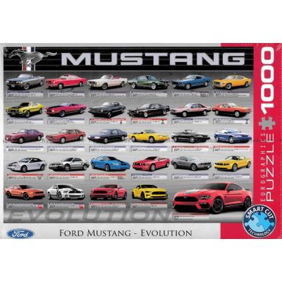 Mustang biler, 1000 brikker