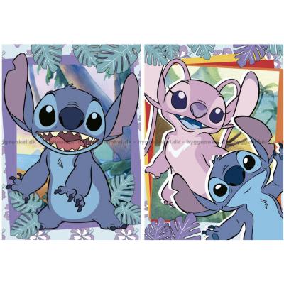 Billede af Disney: Stitch, 2x500 brikker