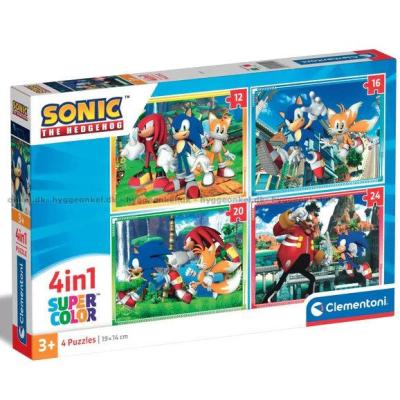 Sonic, 4 i 1, 12 brikker