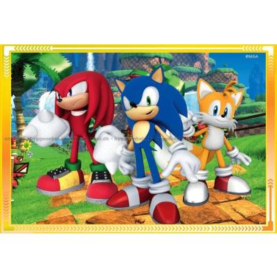 Billede af Sonic, 4 i 1, 12 brikker
