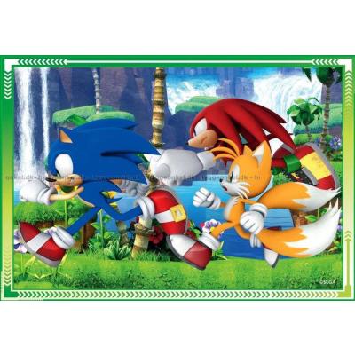 Billede af Sonic, 4 i 1, 12 brikker
