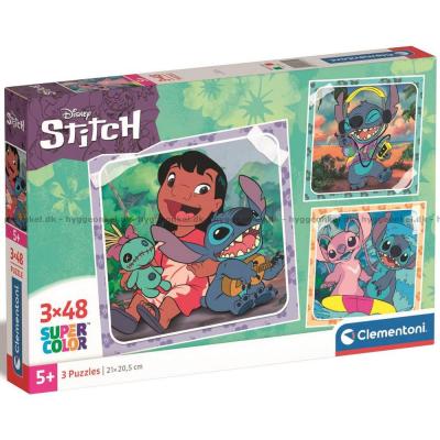 Disney: Stitch, 3x48 brikker