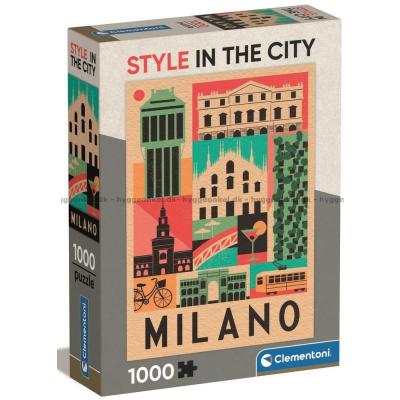 Byer: Milano, 1000 brikker