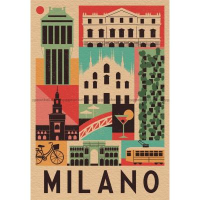 Billede af Byer: Milano, 1000 brikker