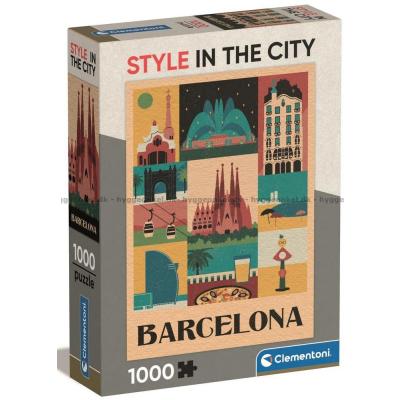 Byer: Barcelona, 1000 brikker