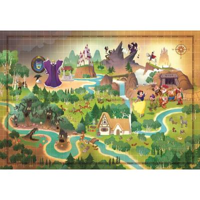 Billede af Disney: Snehvide - Kort, 1000 brikker