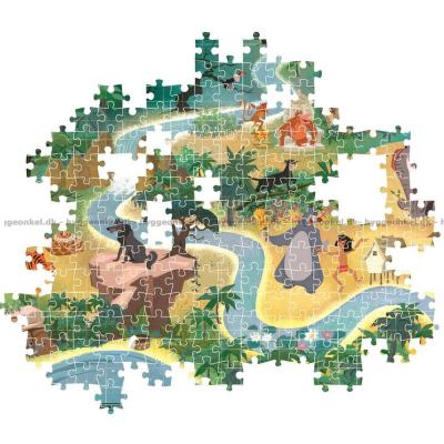 Billede af Disney: Junglebogen - Kort, 1000 brikker