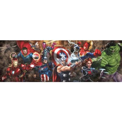 Billede af Marvel: Avengers - Panorama, 1000 brikker