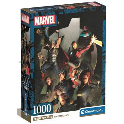 Marvel: Avengers - Klar til kamp, 1000 brikker
