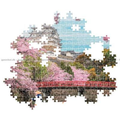 Billede af Japan: Himeji-borgen om foråret, 1000 brikker