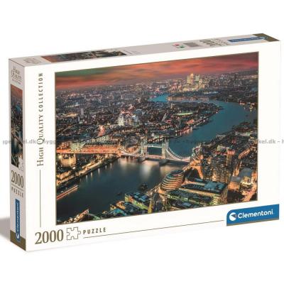 Luftfoto af London, 2000 brikker