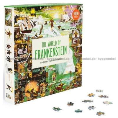 Billede af Frankensteins verden, 1000 brikker