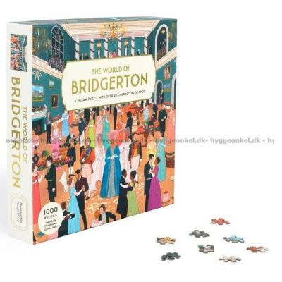Billede af Bridgertons verden, 1000 brikker