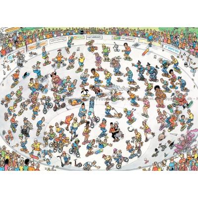 Billede af Sjov på skater-banen, 2000 brikker