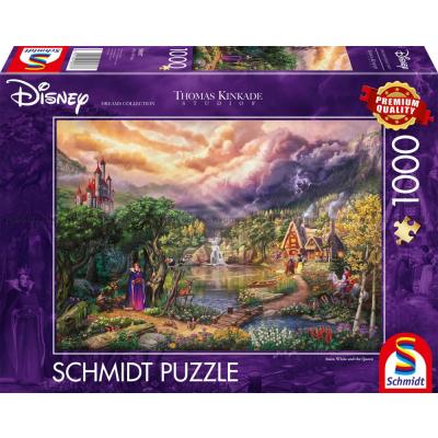 Disney: Kinkade - Snehvide og dronningen, 1000 brikker