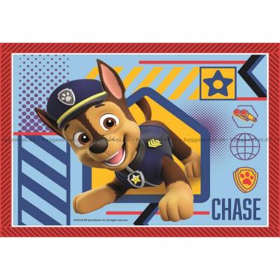 Billede af Paw Patrol, 4 i 1, 12 brikker