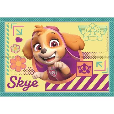 Billede af Paw Patrol, 4 i 1, 12 brikker