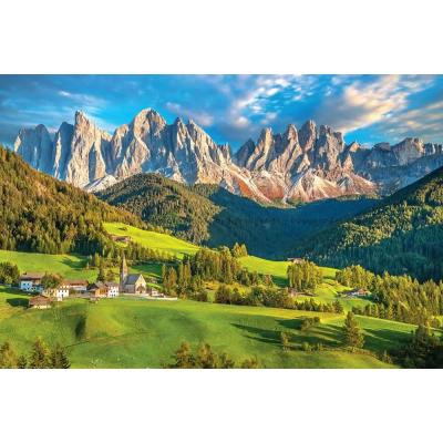 Billede af Dolomitterne, Alto Adige - Italien, 1000 brikker