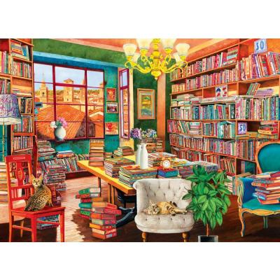 Billede af Borelli: Det lille bibliotek, 1000 brikker