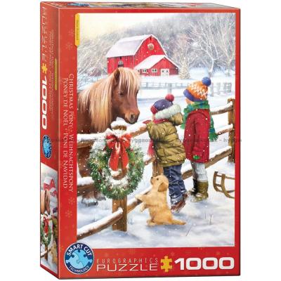 Treadwell: Pony ved juletide, 1000 brikker