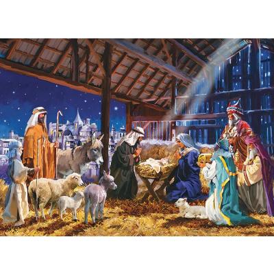 Billede af Et barn er født i Bethlehem, 1000 brikker