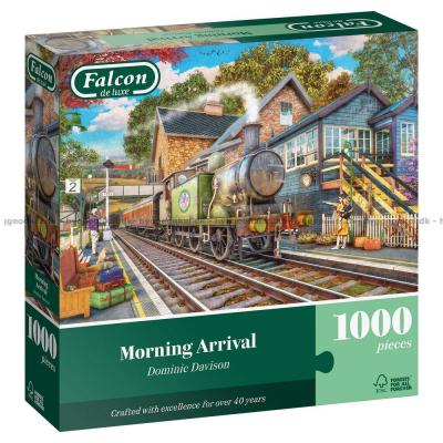 Davison: Toget på stationen, 1000 brikker