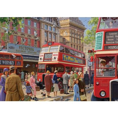 Billede af Rodgers: Victoria Station, 1000 brikker