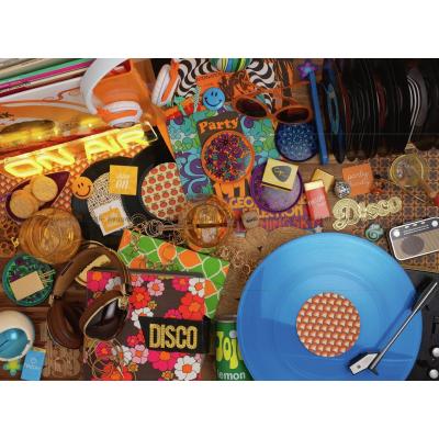 Billede af Disco og vinyl, 500 brikker