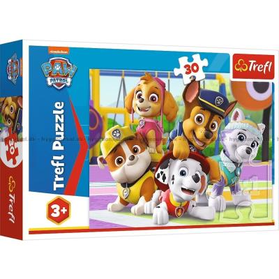 Paw Patrol: Altid klar, 30 brikker