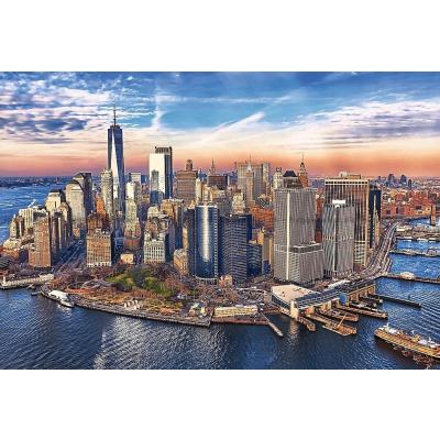 Billede af New York: Manhattan, 1500 brikker