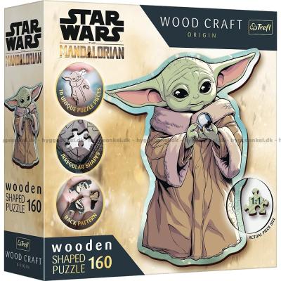 Star Wars: Baby Yoda - Formet motiv, 160 brikker