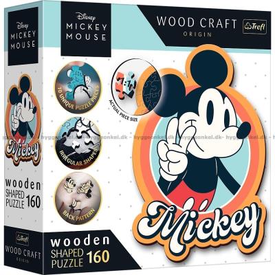 Disney: Mickey Mouse - Formet motiv, 160 brikker
