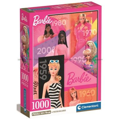 Barbie gennem tiderne, 1000 brikker