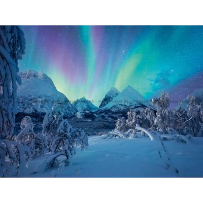 Billede af Hefele: Nordlys, 1500 brikker